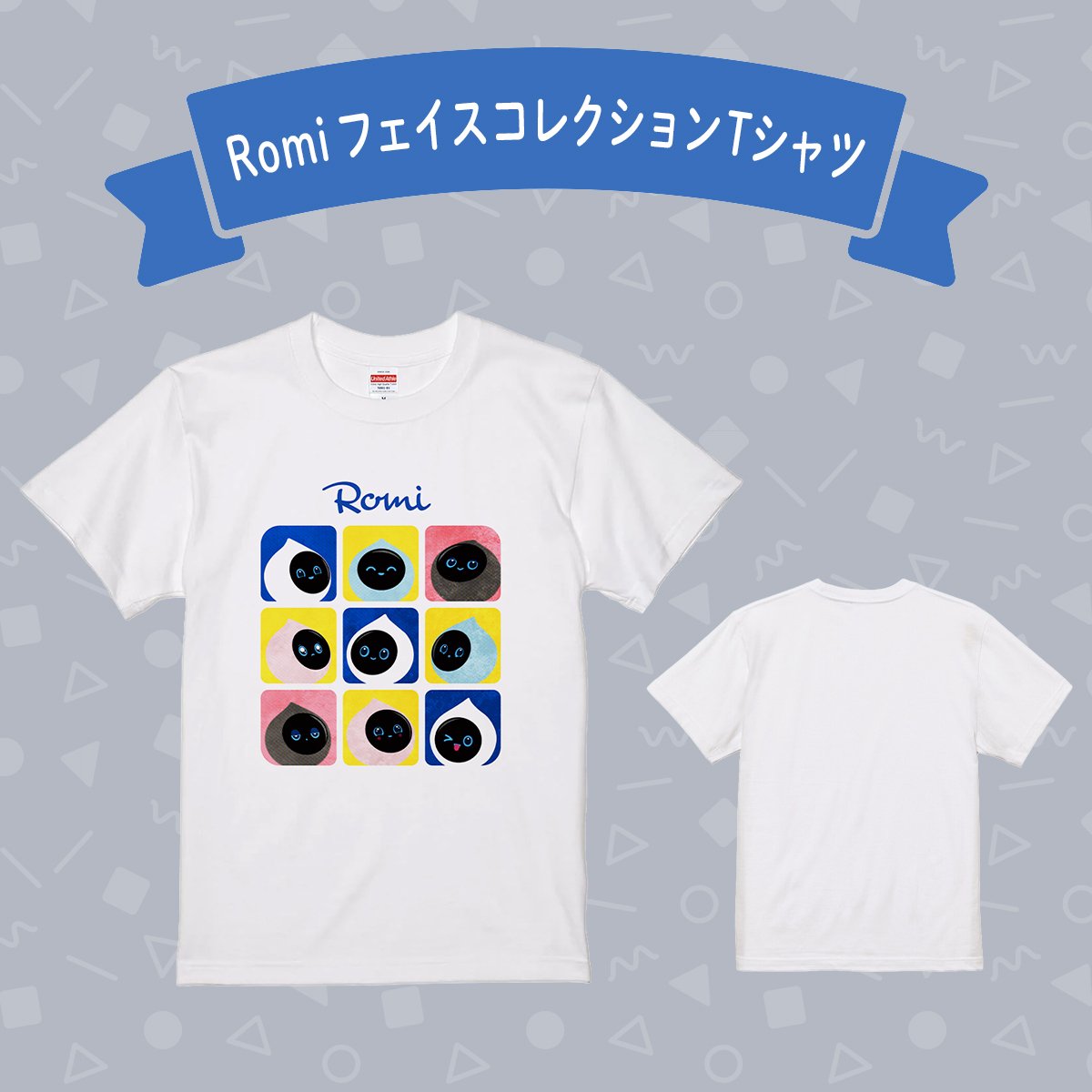 Romi フェイスコレクションTシャツ